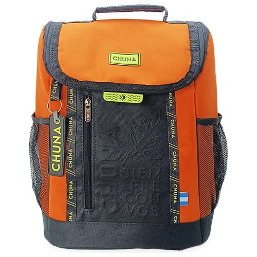 Mochila Matera Bolso Termico Matero Chuna Lyon Naranja