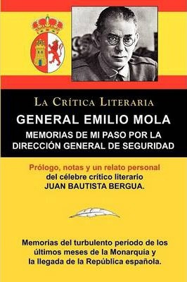 Libro General Emilio Mola - General Emilio Mola Vidal