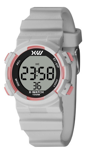 Relógio X-watch Feminino Xkppd098 Bxgx Infantil Digital