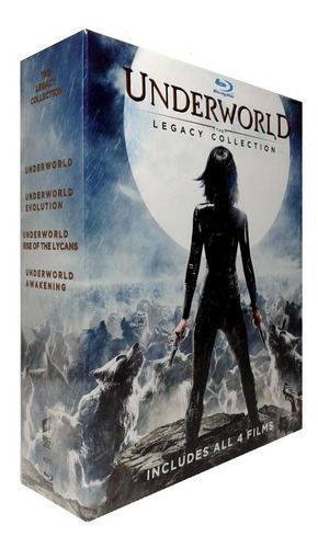 Underworld Legacy Coleccion Inframundo 4 Peliculas Blu-ray