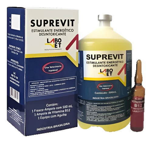 Soro Suprevit Vitaminado 500ml - Estimulante Energetico