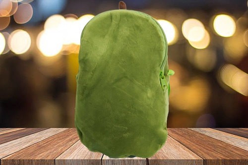 Imagen 3 de 8 de Bolsa Para Niña De Peluche En Forma De Aguacate.