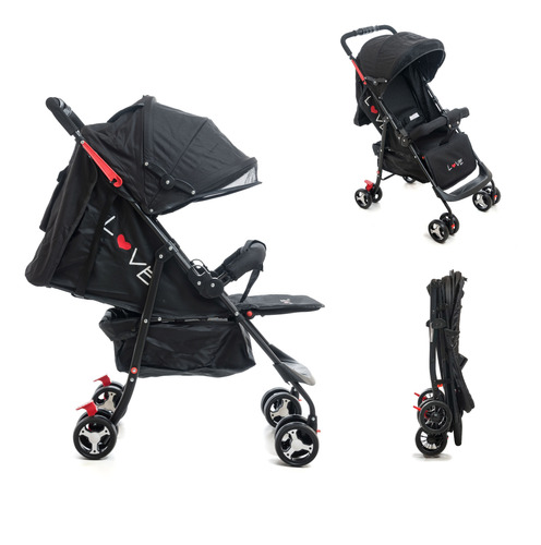 Cochecito De Paseo Love Rider 123 Negro