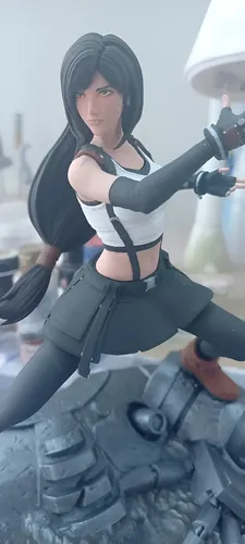 Tifa Lockhart - Final Fantasy Remake - Escala 1/10 | Parcelamento