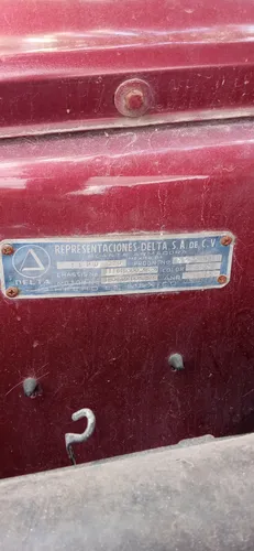 Mercedes Benz 220, Std. 4 Vel. Al Frente, Placas De Antiguo