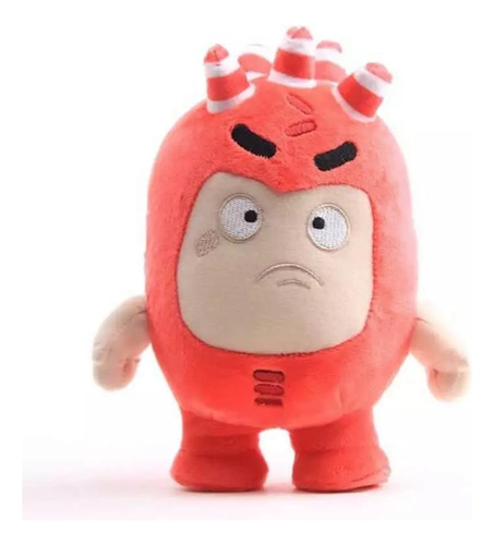 Oddbods Muñeco Juguete Peluche Figura Acción Rojo 