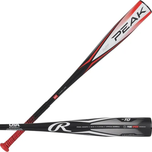 Bate De Béisbol Rawlings Peak -10, 29 Pulgadas