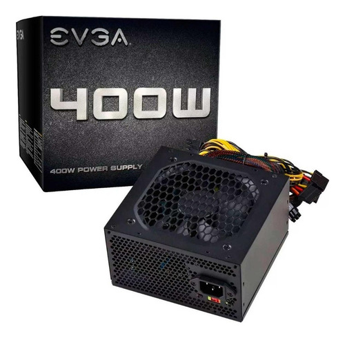 Fuente de poder para PC Evga 400 N1 400W negra 115V/230V