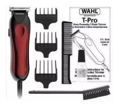 Maquina Para Peluquear Wahl T-pro Alambrica Env Inmediat 