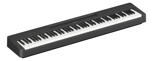 Piano Digital Yamaha P145 Preto Com Fonte E Pedal Preto