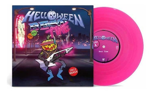 Helloween Best Time Ep Vinyl Lp Pink Limited 1000 Copies