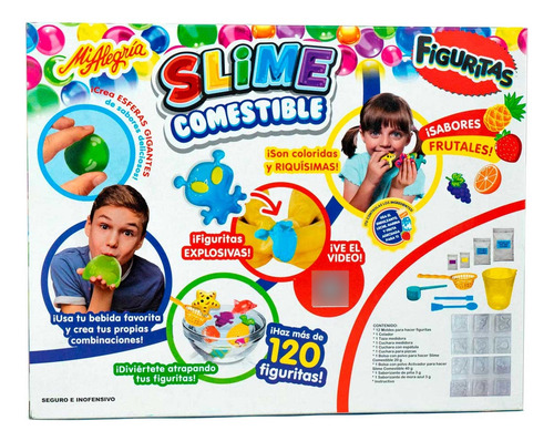 Slime Comestible Figuritas Viboritas Y Perlitas Mi Alegria