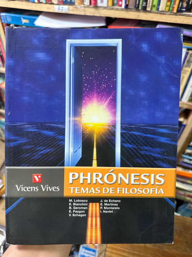 Phronesis - Temas De Filosofía - Vincens Vives