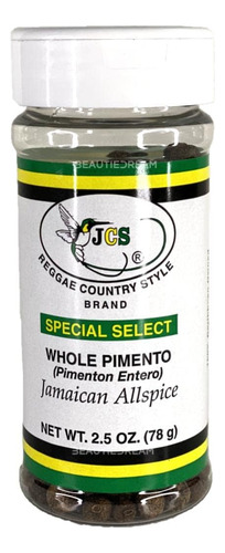 Jcs Whole Pimento Special Select 2.5 Oz Pimienta De Jamaica