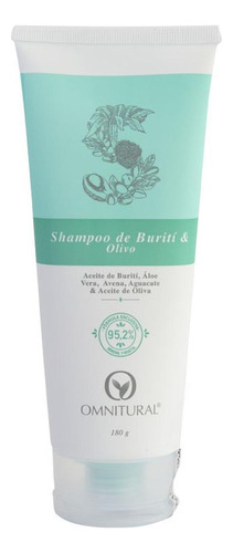  Shampoo De Burití Y Olivo X 180 Grs Omnitural