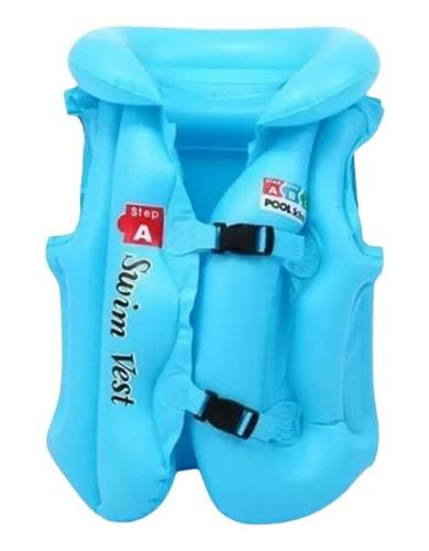 Chaleco Inflable Flotador Para Niños Talla L 