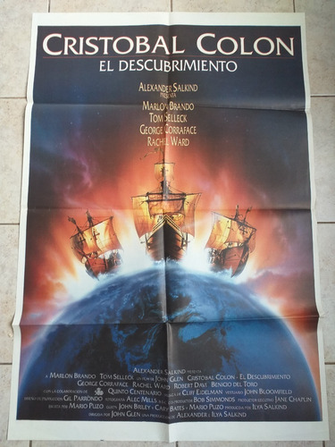 Afiche Cine - Cristobal Colon, El Descubrimiento *