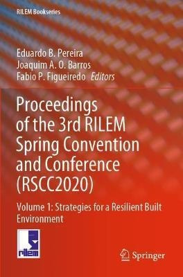 Libro Proceedings Of The 3rd Rilem Spring Convention And ...