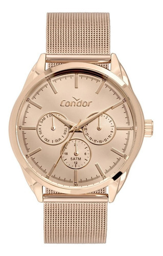 Relógio Condor Rose Feminino Co6p29jm/4j