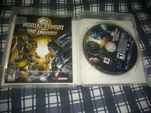 Playstation 3 Ps3 Videojuego Mortal Kombat Vs Dc Universe (Usado)