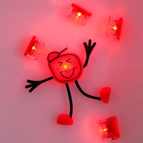 Juguete De Baño Original Glo Pals Sammy Red Activado Por Agu