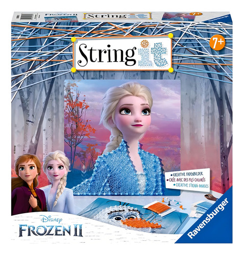 Juego Didáctico Frozen String It Ravensburger Hilorama