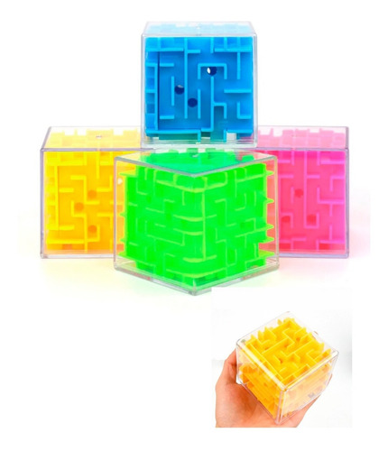 Cubo  Laberinto - Puzzle 3d Cubo Mágico