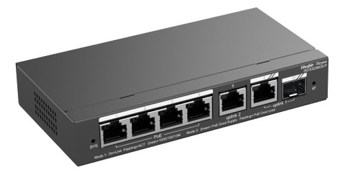 Switch Poe Administrable 4 Ptos A Gigabit + 2 Ptos 1gb