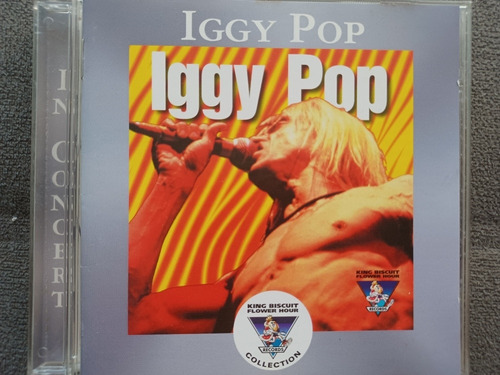 Cd Iggy Pop - In Concert Live In Boston 1988 King Biscuit
