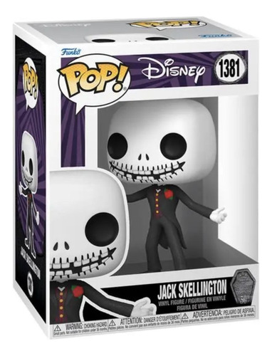 Funko Pop! Extraño Mundo De Jack - Jack Traje Formal #1381