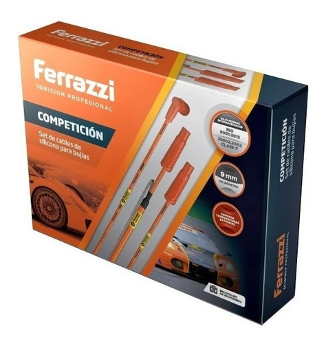 Cables Bujia Ferrazzi Competicion 9mm Corsa Fun Celta 8v