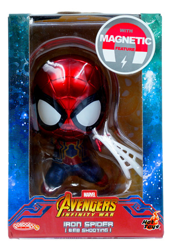 Marvel Hot Toys Avengers Infinity War Iron Spider Cosbaby