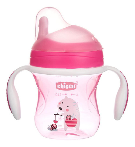 Copo Training Cup 200ml +6m Rosa Chicco