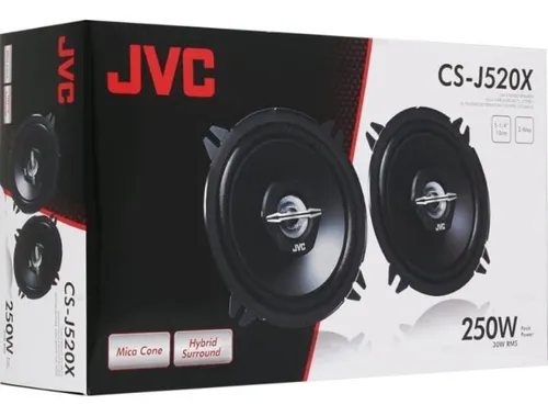Parlantes Carro 5 Pulgadas Jvc Cs-j520x, 250w X 2unid. Nuevo