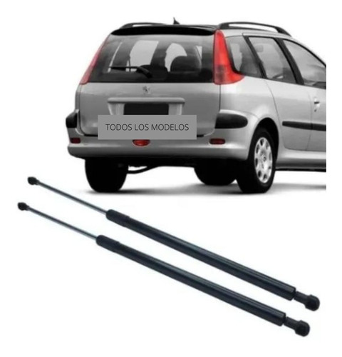 Kit X2 Amortiguador Porton Baul Trasero Peugeot 206 207sw F