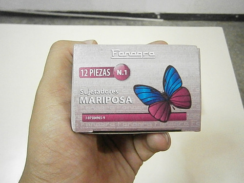 Sujetadores Mariposa N°1