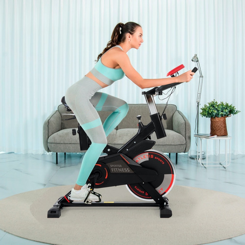 Bicicleta Spinning Atletis Pro 702 Volante De Inercia 11 Kg