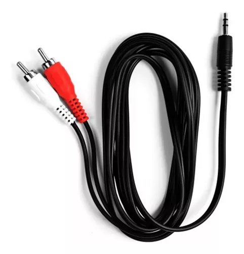 AERZETIX: Câble Adaptateur entrée auxiliaire AUX-in - Double RCA pour  connecter Source MP3 Externe sur l'autoradio d'origine fiche quadlock C43429