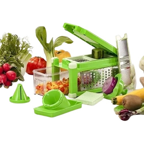  Picador Cortador De Alimentos Verduras Frutas Magic Pro