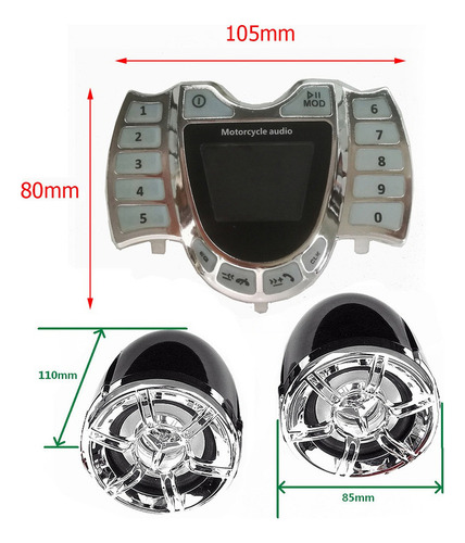 M Sistema De Sonido Y Audio Compatible Con Bluetooth Para