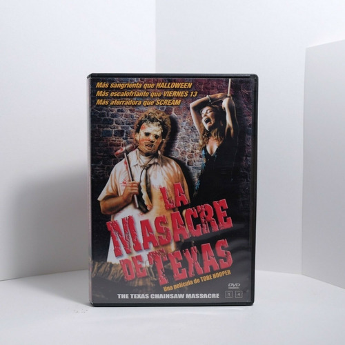 Dvd La Masacre De Texas De Tobe Hopper