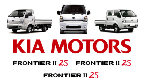 Adhesivos Kia Frontier 2.5 O 2.7