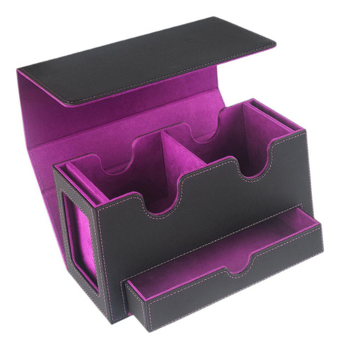 Caja De Baraja De Cartas Caja De Púrpura