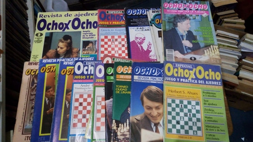 Revista Ajedrez Practico Ocho X Ocho 4 Ejemplares A Eleccion