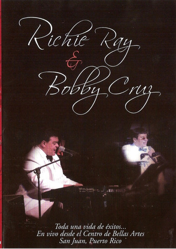 Richie Ray Y Bobby Cruz En Vivo San Juan Puerto Rico Dvd