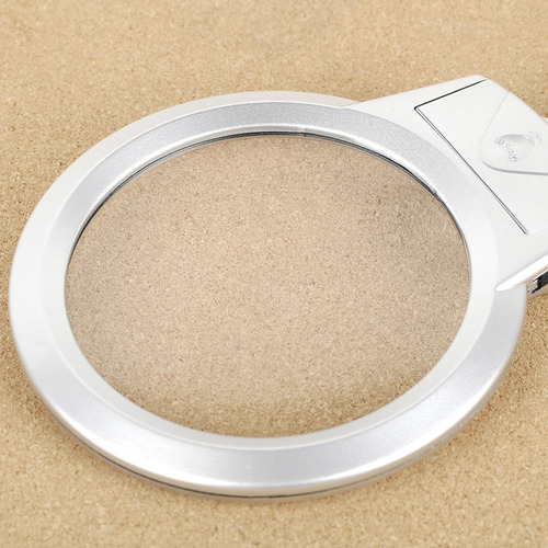 Lupa Con Luz Led Y Pinza Para Leer Y Bordar