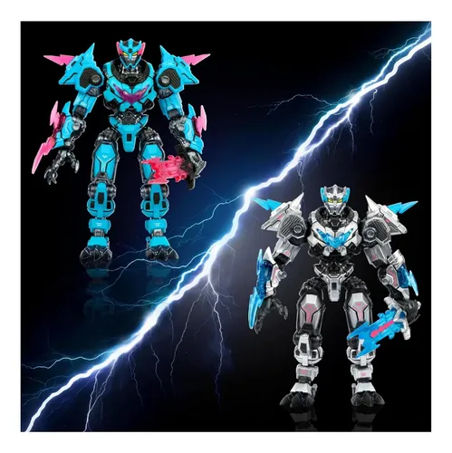 Maleta Mrbeast Lab Panther Battle Titan Platinum Series Robô