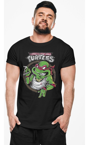 Playera Ninja Turtles/ Caricaturas/ Tortugas/ Dama Caballero