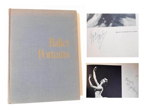 Livro Ballet Portraits - Com Autógrafos Originais