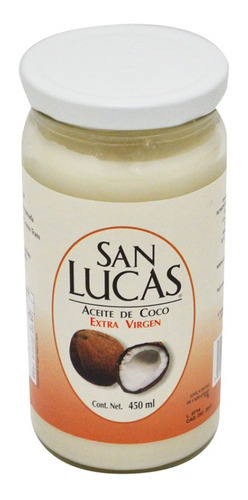 Pack 2 Aceites De Coco Extra Virgen San Lucas 450ml